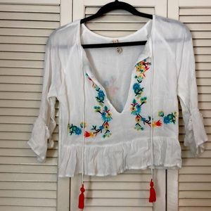 Lightly worn crop top